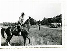 54 - WAFFEN-SS OFFICER ON HORSEBACK - $15 - sold