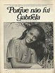 Vera Manhães mãe de Camila Pitanga e curiosiades sobre Gabriela, Cravo ...
