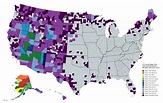 Geography Facts About the U.S. Counties - Vivid Maps