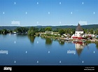 View Moselle River at Schweich Germany Stock Photo - Alamy