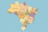 Os 10 maiores estados do Brasil