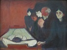 Image: 'At the Deathbed' by Edvard Munch, 1895, Bergen Kunstmuseum