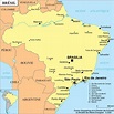 Carte du Brésil - Plusieurs cartes du pays en Amérique du Sud
