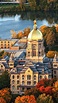 University of Notre Dame | Notre dame campus, Notre dame university ...