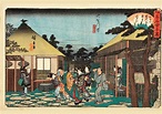 Japón, cultura y arte: Pintura japonesa: el grabado japonés ukiyo-e, I
