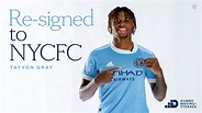 Defender Tayvon Gray Signs Contract Extension | New York City FC