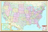 US Interstate Wall Map | Maps.com.com