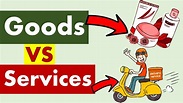 Differences between Goods and Services. - YouTube