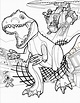 Lego Jurassic World Coloring Page - Free Printable Coloring Pages for Kids