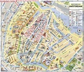 Mapa Amsterdam Centro - Mapa Europa