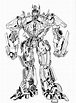 Dibujos para colorear Optimus Prime - 120 Dibujos para colorear