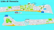 Lido Di Venezia Tourist Map - Lido Beach Florida Map | Printable Maps