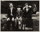 Groucho Marx on the set of Horse Feathers with his son and wife Ruth ...