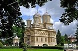 Romanian Orthodox Cathedral of Curtea de Arges, Romania, Southeastern ...