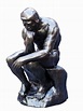 Figur der Denker nach Auguste Rodin Skulptur Gusseisen (2952) | Antike ...