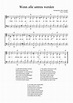 Wenn Alle Untreu Werden By Anonymous; Novalis - Digital Sheet Music For ...