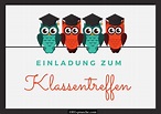 Einladung zum Klassentreffen: Texte | Musterbeispiele | Gratis Vorlage