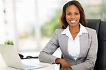 young afro american businesswoman sitting in office - Office Services 101