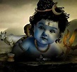 Baby Shiva | Shiva lord wallpapers, Lord shiva painting, Lord shiva