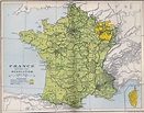 Mapa grande de edad detallado de Francia antes de la revolución - 1788 ...