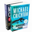 Jurassic Park & The Lost World 2 Books Collection Set by Michael ...