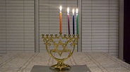 Menorah Burning Full - Third Night of Chanukah - YouTube