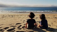 Free Images : People on beach, sand, sea, ocean, water, sky, vacation ...