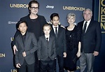 Brad Pitt and kids attend "Unbroken" premiere - CBS News