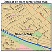Schenectady New York Street Map 3665508