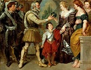 Eugene Delacroix Henri IV Conferring the Regency upon Marie de Medici ...