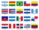 Banderas de los países de América Latina — Saber es práctico