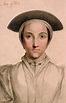 Holbein, portrait of unknown woman, or Ann or Amalia of Cleves ...