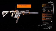 Tom Clancy The Division 2 Dark Winter SMG Weapon Showcase - YouTube