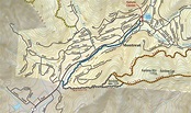 Montreat trail map - montreat north carolina • mappery