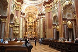 Inside The Melk Abbey Church In Austria