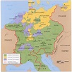 1.Actividad, Mapa sobre el Sacro Imperio Romano.