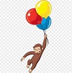 Free download | HD PNG curious george balloons png jorge el curioso con ...