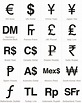 Free Currency Sign Download – Top 20 Economies | Currency symbol, Money ...