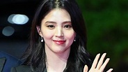 「最美小三」韓韶禧紅毯洋裝超深V 側身意外洩春光 - 娛樂 - 中時新聞網