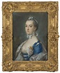 Portrait of princess Anastasia Ivanovna Troubetzkaïa par A. Roslin ...