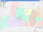 Craighead County, AR Wall Map Color Cast Style by MarketMAPS - MapSales.com