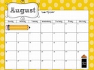 Classroom Calendar Printables - Calendar Templates