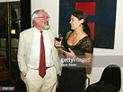 Dr. Hans Wendler and Corina Danckwerts at a private reception held ...