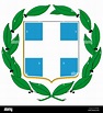 Escudo de armas de la República de Grecia Fotografía de stock - Alamy