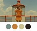 Wes Anderson Palettes, A Visualization of the Color Schemes That Wes ...