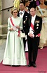 Los Grandes Duques Juan y Josefina Carlota de Luxemburgo en la boda del ...