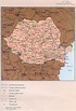 Large detailed political and administrative map of Romania with roads ...