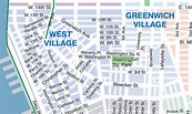 greenwich-village-nyc-map – Elegant New York
