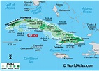 Cuba Latitude, Longitude, Absolute and Relative Locations - World Atlas
