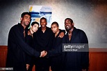 Singers Darryl Anthony, Shawn Rivera, Kenny Terry, Dion Allen and ...